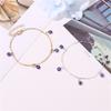 Bohemian Turkish Evil Blue Eyes Bead Anklets For Women Summer Ocean Beach Colorful Resin Eye Pendant Ankle Bracelet Jewelry Gift