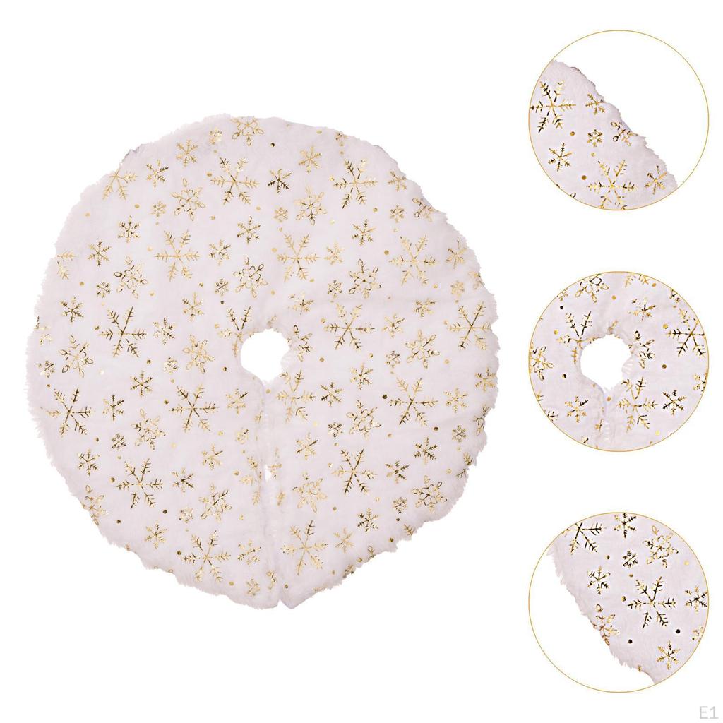 15 Zoll Rock zur Weihnachtsdekoration, Weiß für den Innenbereich