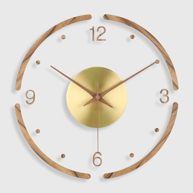

Modern Wall Clock Nordic Decorative Wall Watch Interior Elegant Aesthetic Clocks Minimalist Silent Elegant Living Room Watches