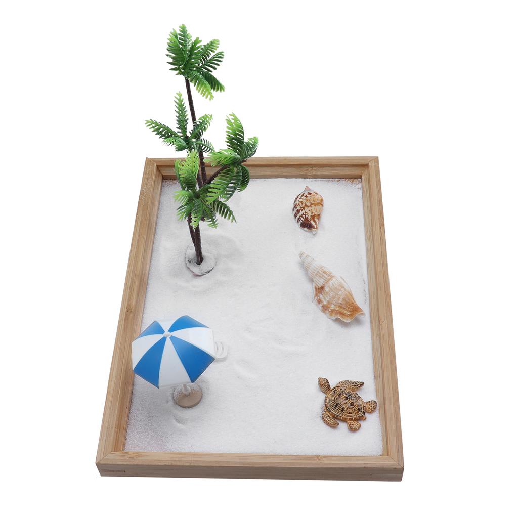 Ocean Sand Tray Decoration Desktop Sandbox Ornament Micro Landscape Crafts DIY Accessories