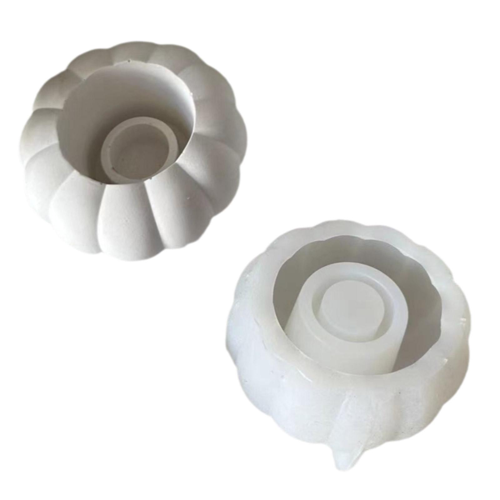 

Формы для украшений, силиконовые формы для поделок на Хэллоуин, формы из смолы в форме тыквы, силиконовые формы для подсвечников