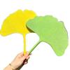 Durable High-Value Ginkgo Leaf Round Fan - Summer Essential for Students with Artistic Style