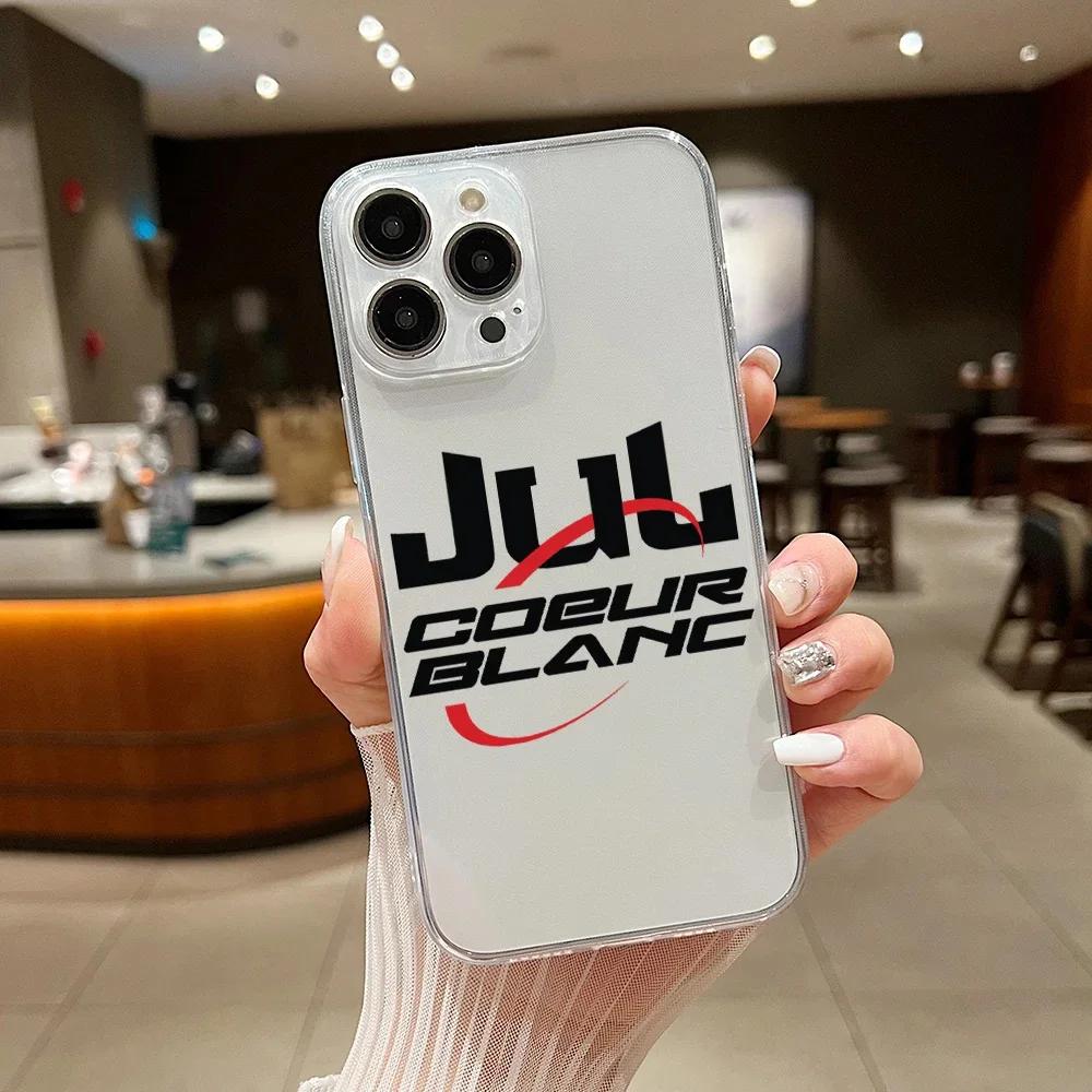 

Rapper JuL C est Pas Des Lol Phone Case For iPhone 17 16 15 14 13 12 11 Pro Max Mini 7 8 Plus SE 17E Transparent Cover Fundas iPhone 17 Air