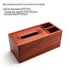Solid Wood Carved Tissue Box