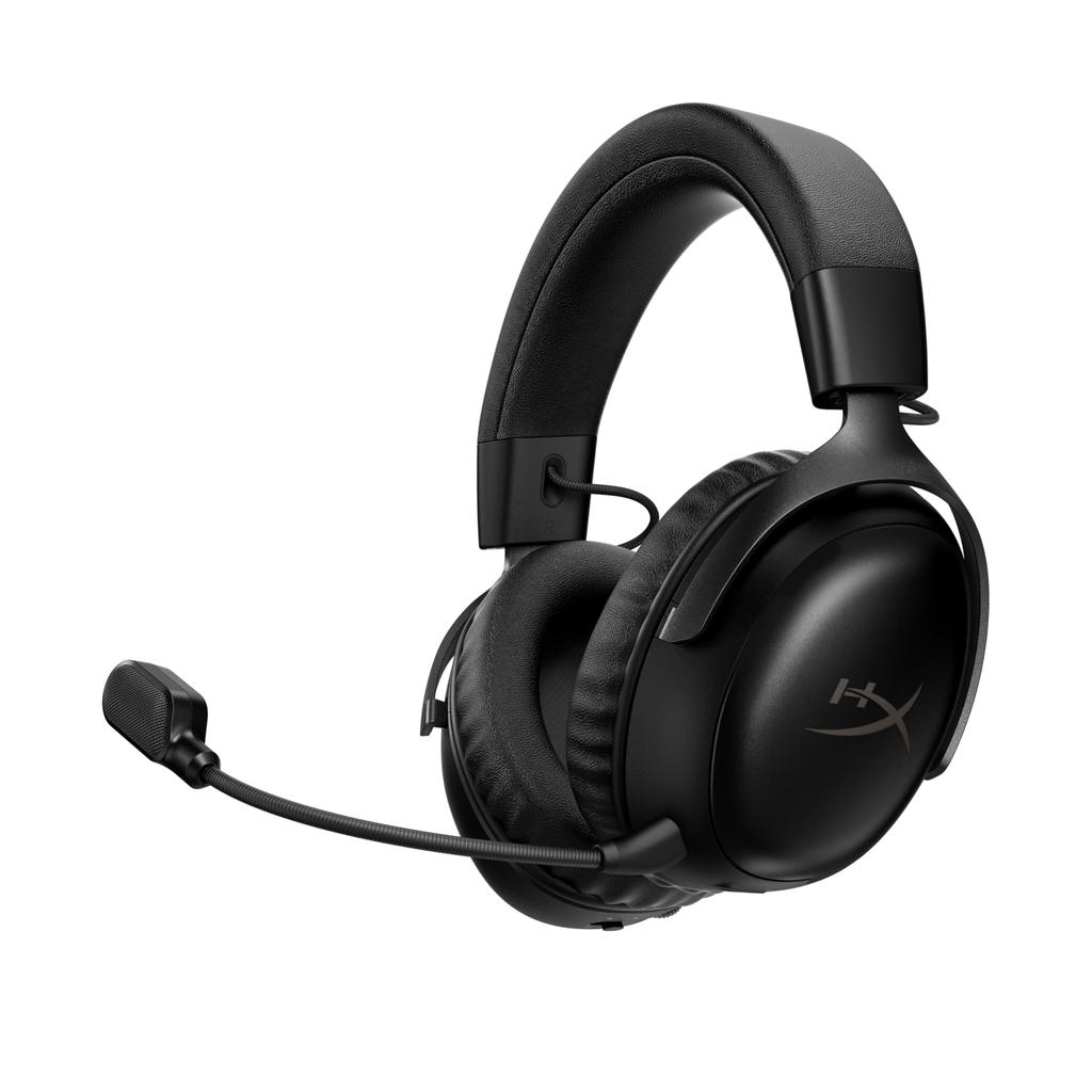 HYPERX Cloud III S Wireless Gaming Angled 53mm DTS Spatial Up To 120 Hours of Continuous Nintendo A59YZAA Headset, 2.4GHz Bluetooth, Drivers,
