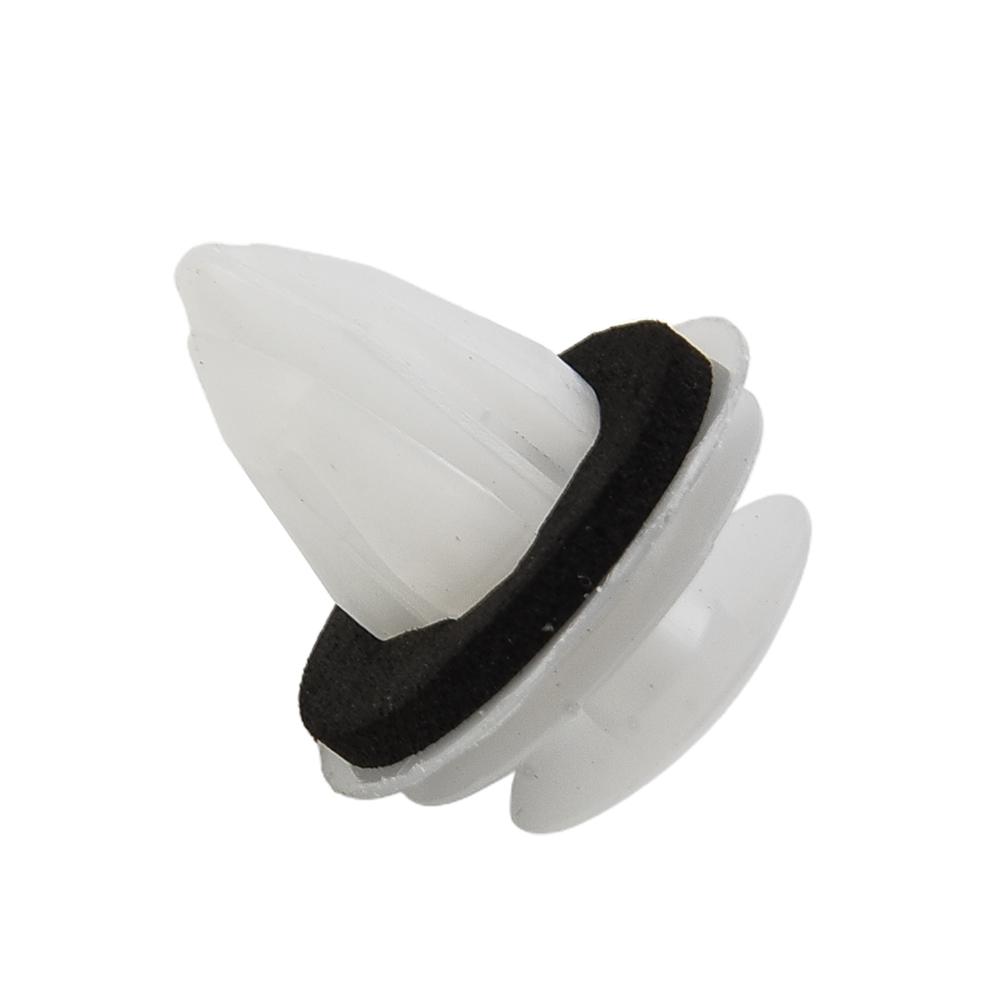 100PCS 9.9mm Bumper Clips Auto Car Hole Plastic Rivets Fastener Fender Push Pin