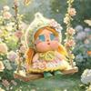 15cm Doll Clothes Set Knitted Vacation Dress With Headpiece Crybaby Style Dolls