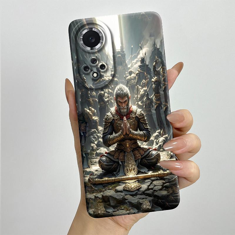 For Huawei Nova 9 / Honor 50 Phone Case NAM-LX9 NTH-NX9 Soft Silicone Sweet Painted Protective Back Cover Cute Printed Casing