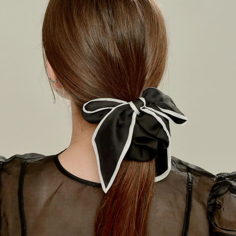 

BESTY Agnes 2way Scarf Hair Scrunch Agnes Shushu_Black