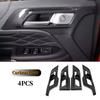 For GWM Great Wall Tank 300 Car 2022 2023 Car inner door Bowl protector frame sticker Garnish Cover Trim Interior Accessories