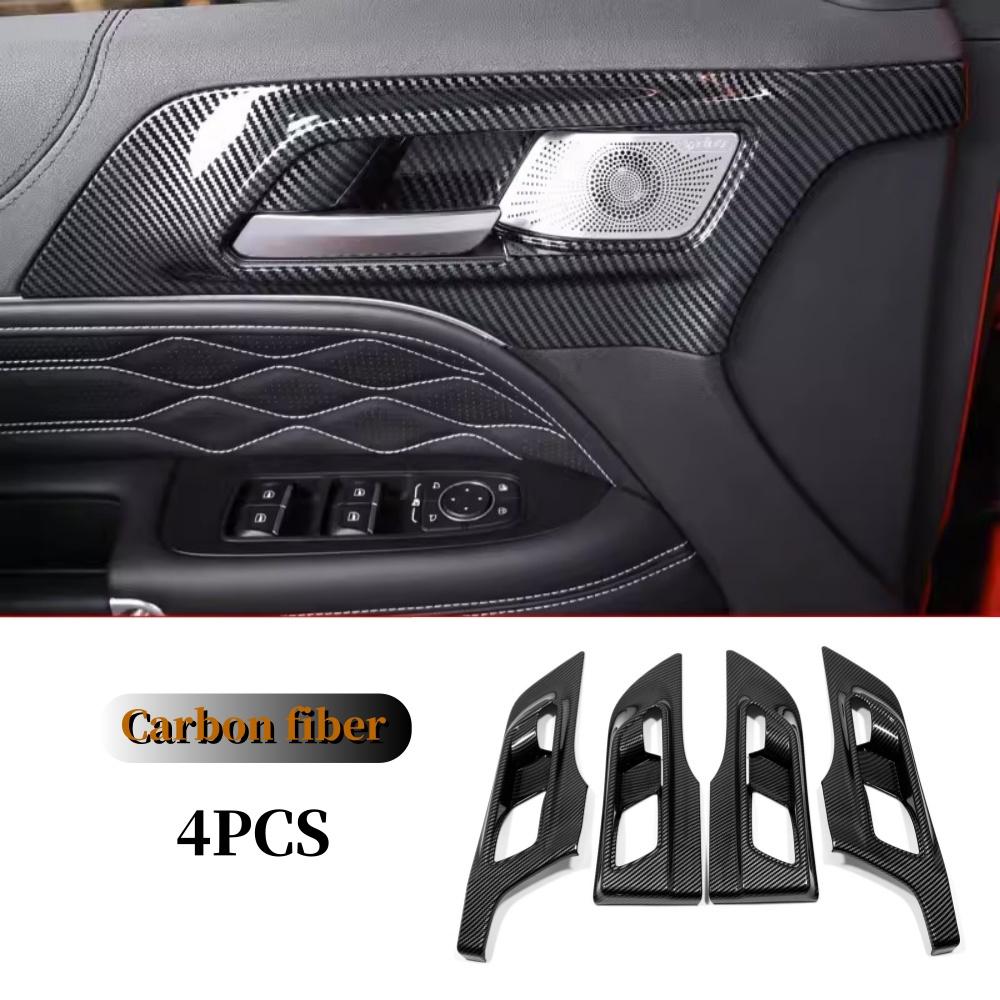 For GWM Great Wall Tank 300 Car 2022 2023 Car inner door Bowl protector frame sticker Garnish Cover Trim Interior Accessories
