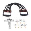 Chest Arm Expander Chest Expander Fitness Adjustable 5 Tube Chest Expander Muscle Pull Exerciser Chest Expander Puller