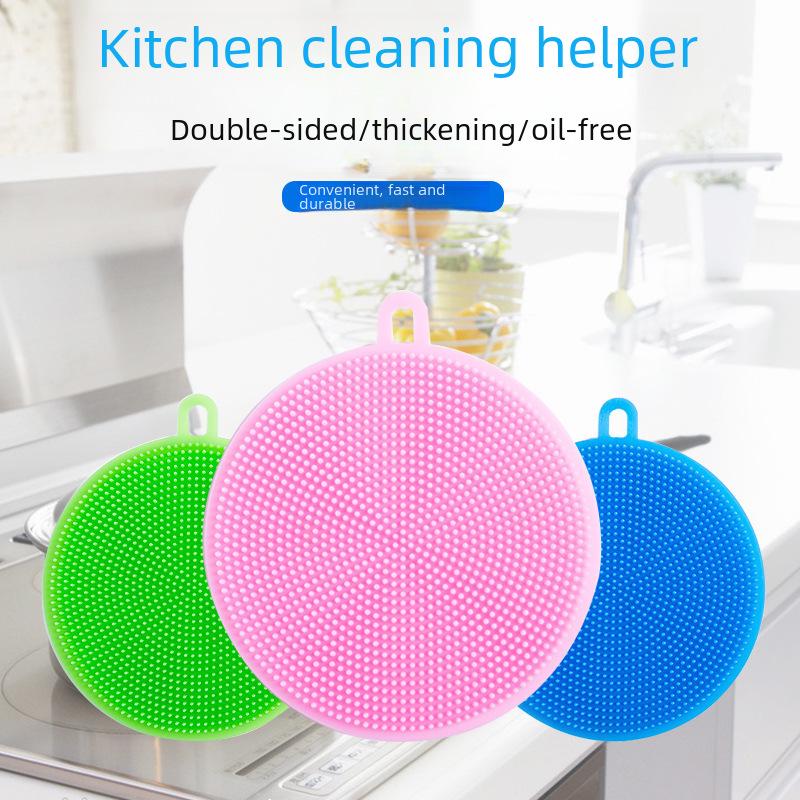 Multifunctional Silicone Dishwashing & Pot Cleaning Brush