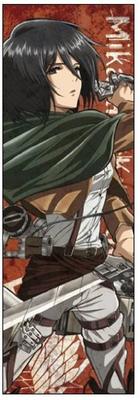 Attack on Titan Mikasa Sporthandtuch