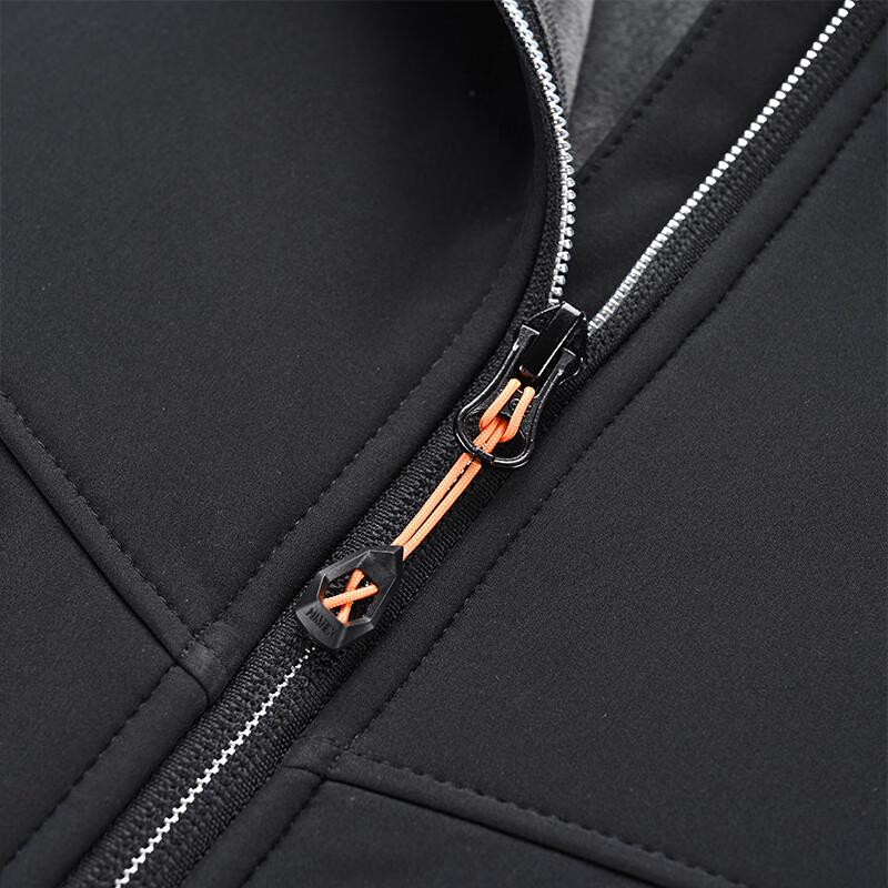 Toread Men's Hooded Water-Repellent Fleece-Lined Softshell Jacket