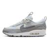 Nike Air Max 90 Futura Beyaz Saf Platin Kadın Spor Ayakkabıları Zirve Beyazı Futbol Grisi Kurt Grisi DM9922-103