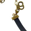 Used Christian Diorchoker black/gold Nylon/metal Women
