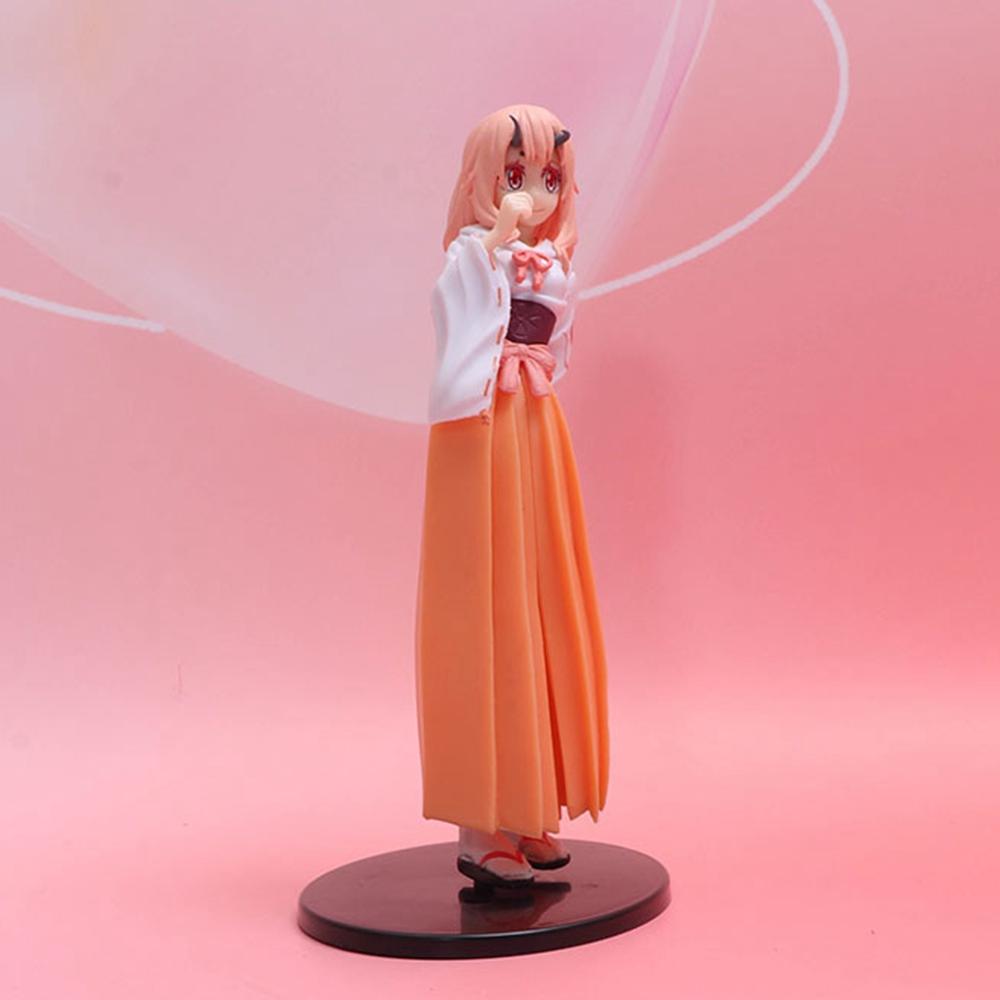 15cm Anime O Kadın Bir Slime Olarak Yeniden Doğduğumda Shuna Sevimli Kız Anime Figürleri Masaüstü Süsleri Japon Bebekleri Oyuncak Hediye