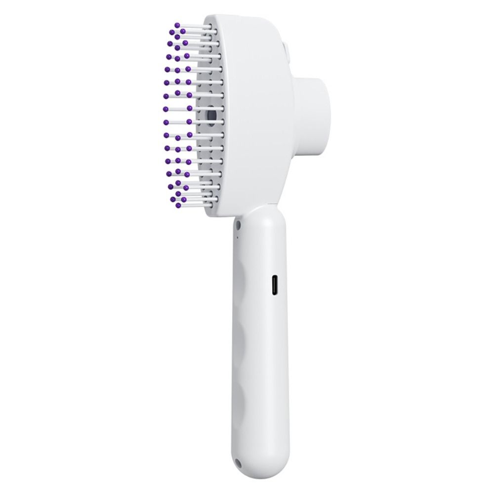 Anti-Frizz Large Tank Electric Spray Hair Brush Multi-Function 2-In-1 Misting Hair Brush Women