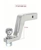 Aluminum Alloy Adjustable Drop Hitch Receiver for SUV & Off-Road Towing (2/4/6 Inch Options)