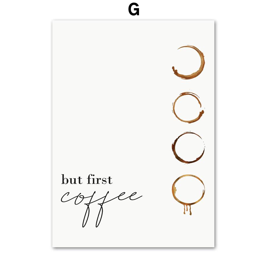 

Скандинавская еда, кофе в зернах, кофемолка, современная настенная живопись на холсте, плакаты на скандинавскую тему и принты, настенные панно, декор для кафе, кухни A4 21X30cm No Framed