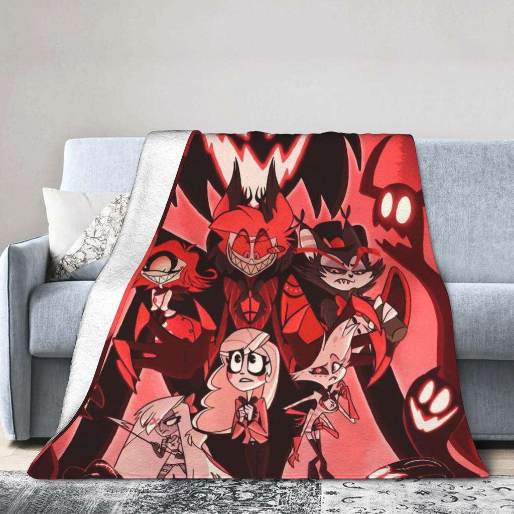 Hazbined Cool Hoteled Blankets Flannel Summer   Multifunction Super Warm Throw Blankets for Sofa Office Bedspread