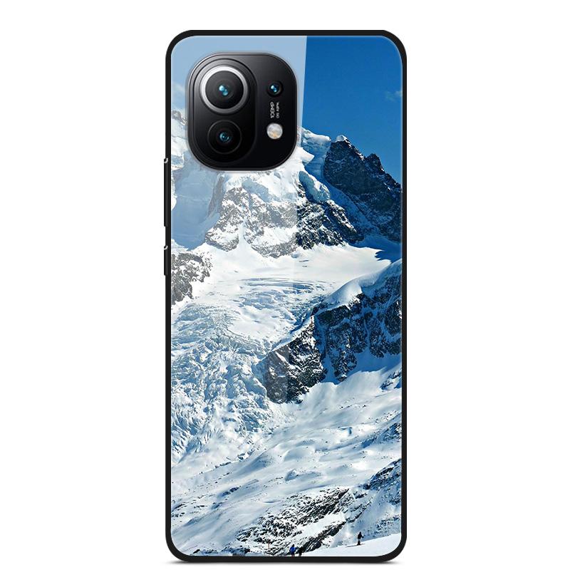 Luxury Cover Case for Xiaomi mi 11 Tempered Glass Cover for Xiaomi mi 11 Lite 5G NE Phone Case for Xiaomi Mi 11 mi11 Lite Coque