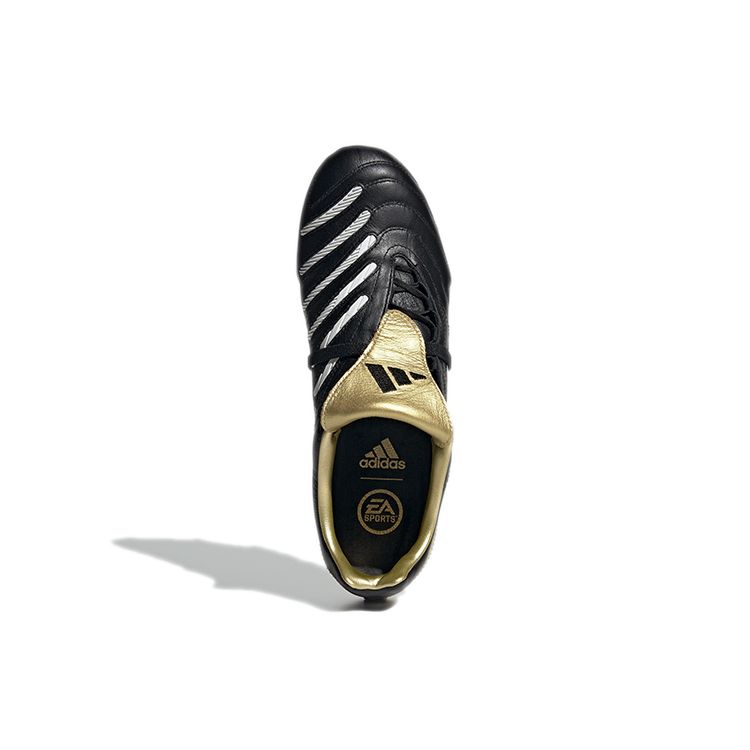 Adidas Predator Pulse FG Schwarz Gold Metallic Herren Sneaker Core-Black Zero-Metallic GX0219