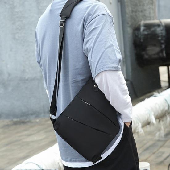 Chest Bag Sport Capacity Lightweight Bag Waterproof Large Multi Pockets Wide Adjustable Strap Anti-theft Fanny