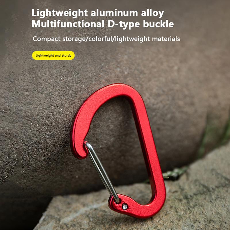 Backpack Hook Outdoor Multifunctional Carabiner Equipment Hook Aluminum Alloy