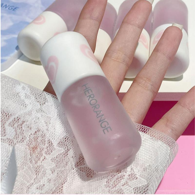 Herorange Moisturizing Lip Gloss Long-Lasting Moisturizing Anti-Drying Lightening Lip Lines Mirror Transparent Lip Glaze Lip Oil