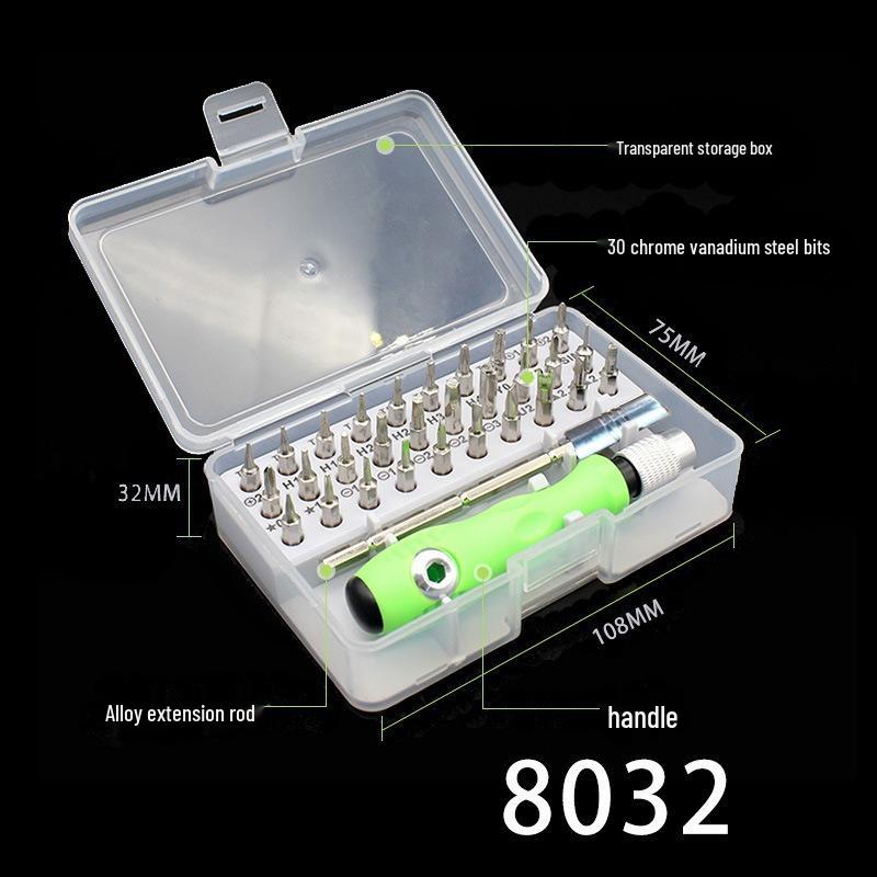 32-in-1 Universal Screwdriver Set: Multifunctional Phillips, Hex, Torx, Triangle, Y-Shape