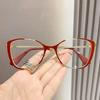 Unisex Cat Eye Glasses Women Men Transparent Designer Eyewear Colorful Clear Optical Frame Fashion Oculos
