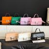 2025 New Versatile Women's Handbag, Simple and Fashionable Small Square Bag, French Casual Crossbody Bags