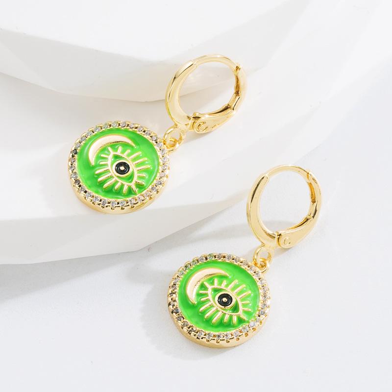 Dámské kruhové náušnice Bohemian O ve tvaru kreativních rýžových korálků Přehnané doplňky Náušnice