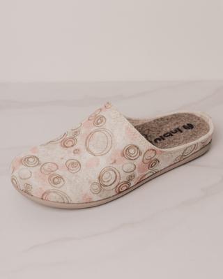 Chinelos feltro Inblu GF4F 36 bege claro