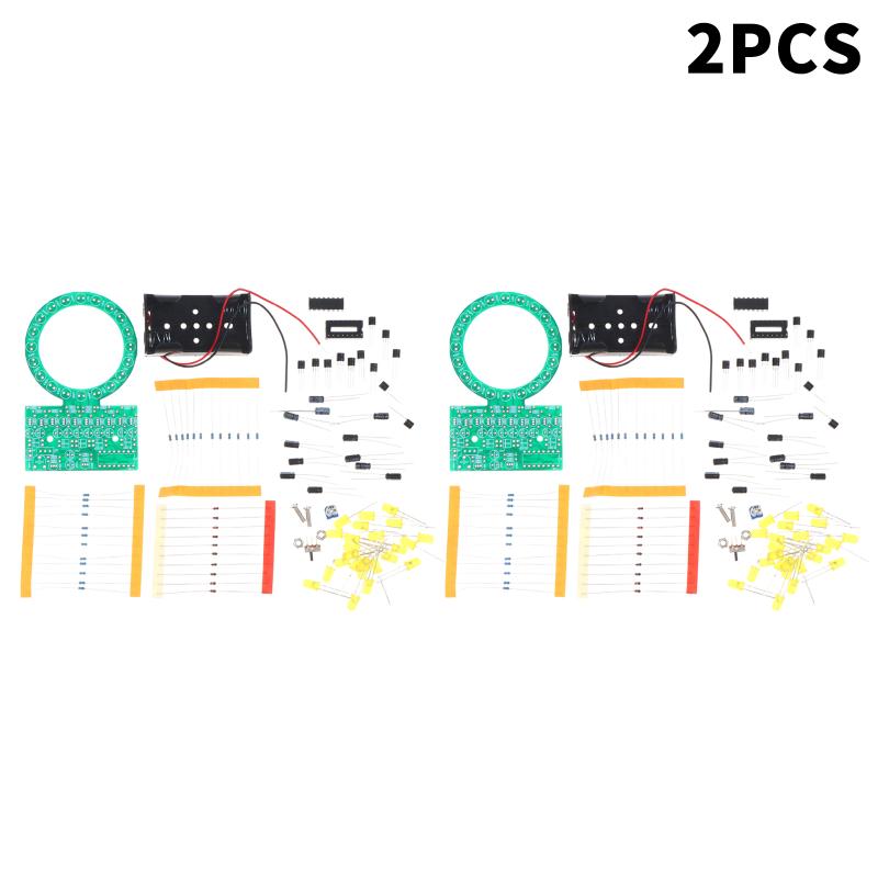 DIY LED Wasserfließlicht-Kit Ne555 Lötübung Elektronik-Projekt-Kit für Schüler DIY Schweißlernset