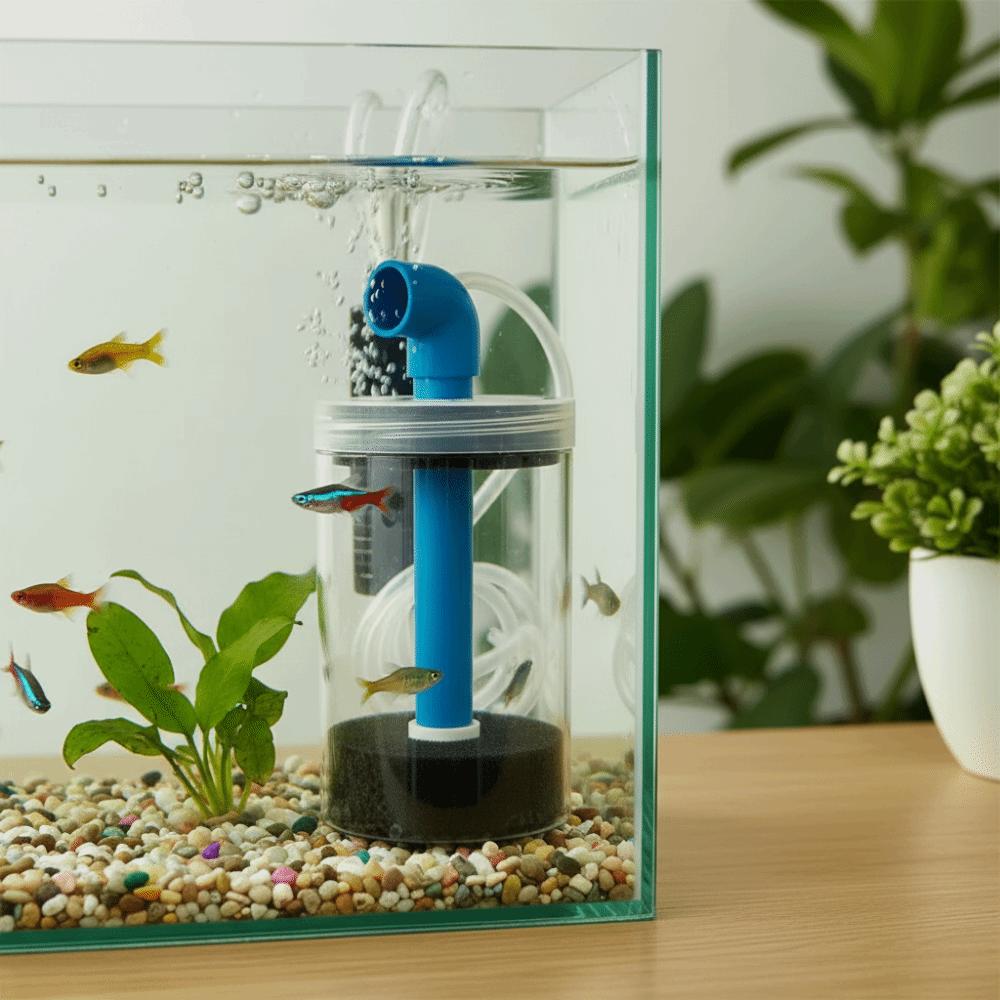 Detachable Fish Tank Filter Transparent Submersible Water Purifier  Aquariums