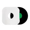 10Pcs 7/10/12 Inch Vinyl Record Inner Sleeves Anti-Static White Kraft Paper Record Inner Bag Protectors Rounded Corne With Hole