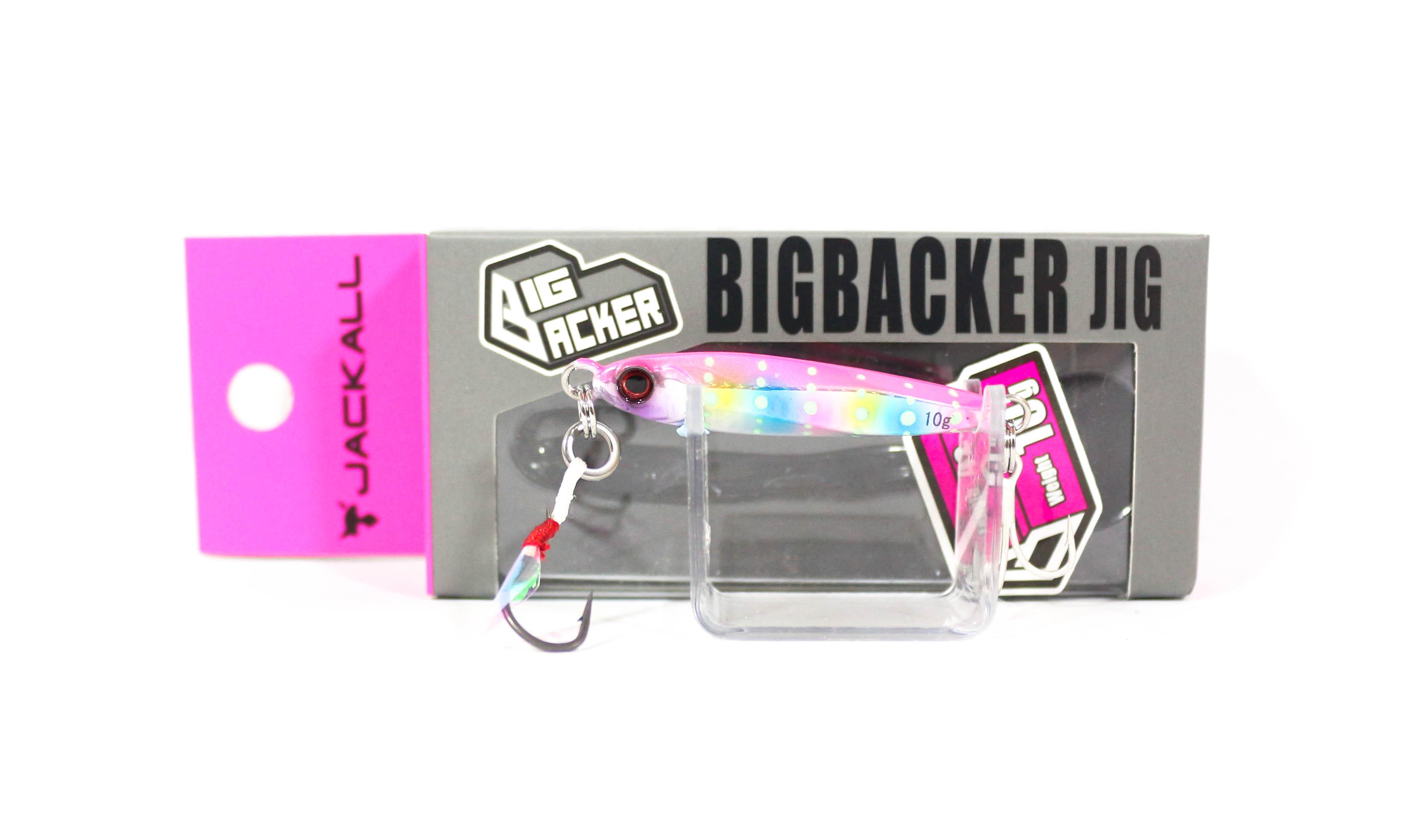 

Jackall Metal Jig Big Backer 10 грамм Pink Candy Glow Dot (2804)