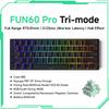 MONSGEEK FUN60 PRO&MAX HE Machanical Keyboard Magnetic Switch 60% Wireless Gaming Keyboard Rapid Trigger 8K ARGB Custom Keyboard