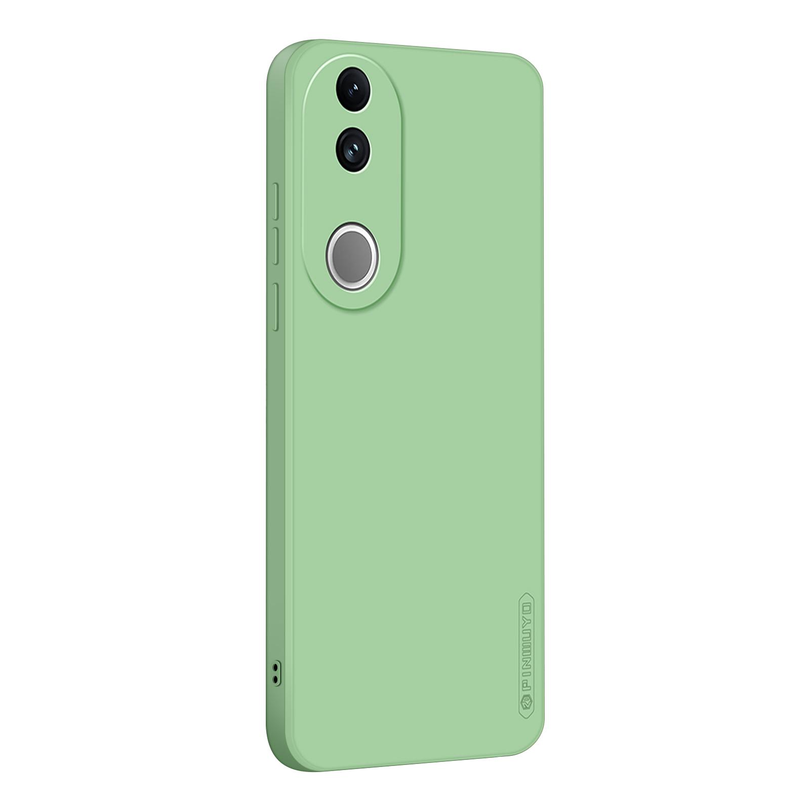 

For vivo V50 5G Phone Case PINWUYO Soft Matte TPU Mobile Back Cover Green