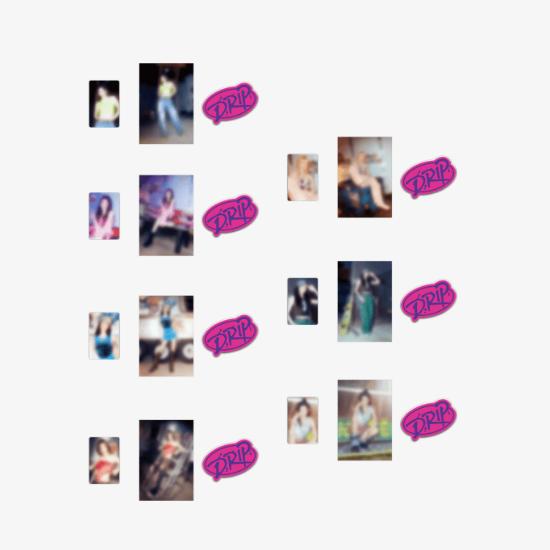 Set de magnet + carte poștală BABYMONSTER DRIP