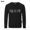 Moletom com Capuz Redondo Tendência Street Style Masculino Philipp Plein - Coleção Outono/Inverno.