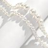 European & American Retro Double Layer Clavicle Pearl Necklace Set