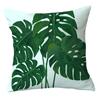 Office Chair Cushion Home Pillow Case Ins Plush Printed Pillow Case Green Plant Nordic Style Pillow