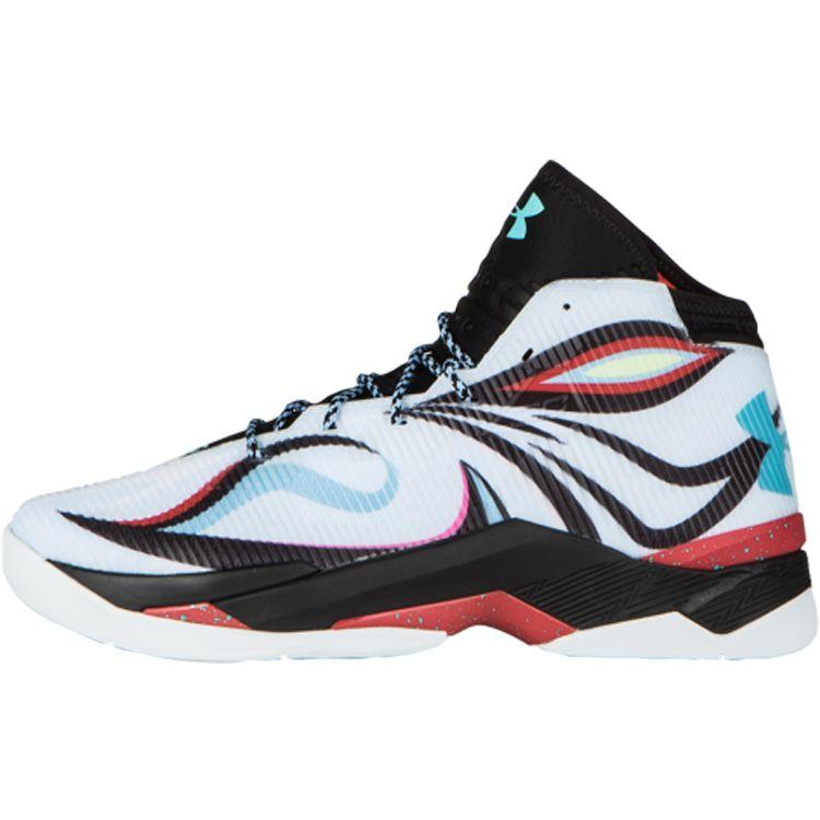

Мужские кроссовки Under Armour Curry 2.5 Sky Hound Белый Черный Красный 1288403-894