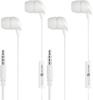 In-ear Headphones Cellular Line Auine Auinearmsw - White