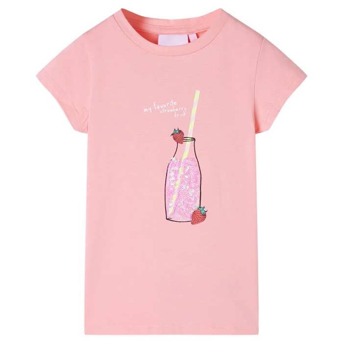 T-shirt pour enfants rose 92/104/116/128/140