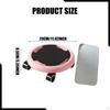 Abdominal Disc Wheel Roller Muscle Plate 4 Universal Wheels Exercise